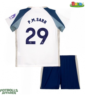 Tottenham Hotspur Pape Matar Sarr #29 Hemmaställ Barn 2025-26 Kortärmad (+ Korta byxor)